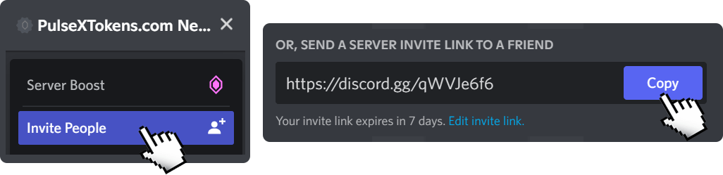 Create Discord Invite